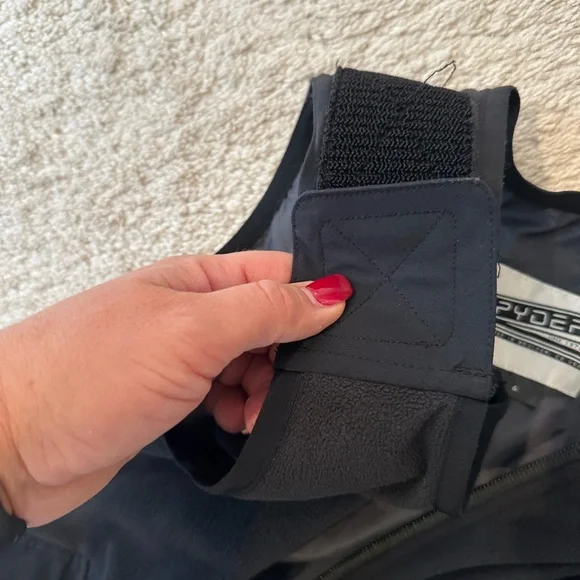 Spyder Black Snow Bib Pants - Picture 3 of 3